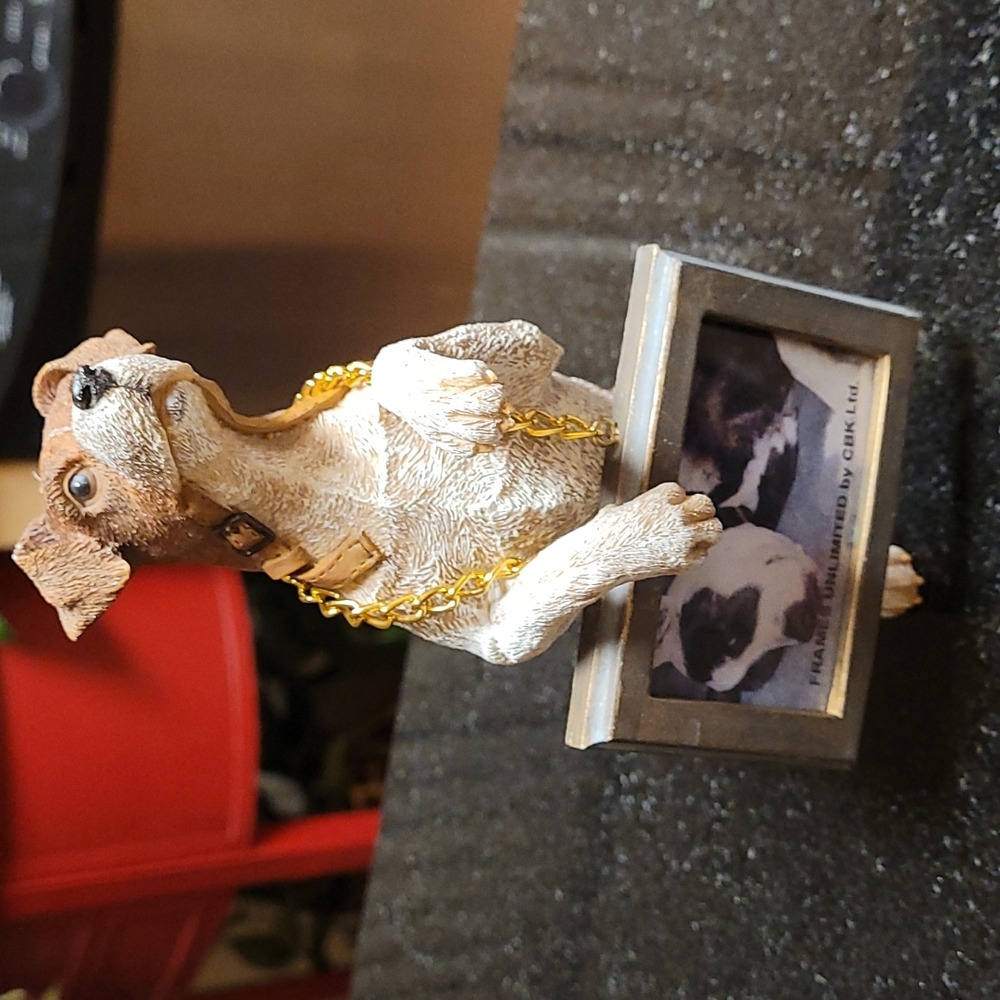 Dog & Picture Frame